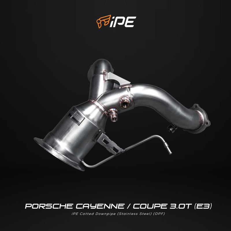 iPE - PORSCHE Cayenne 3.0T / Cayenne Coupe 3.0T (E3) (Bilateral Front Tube Version) & (Can Be Installed with / without PASM Air Suspension)