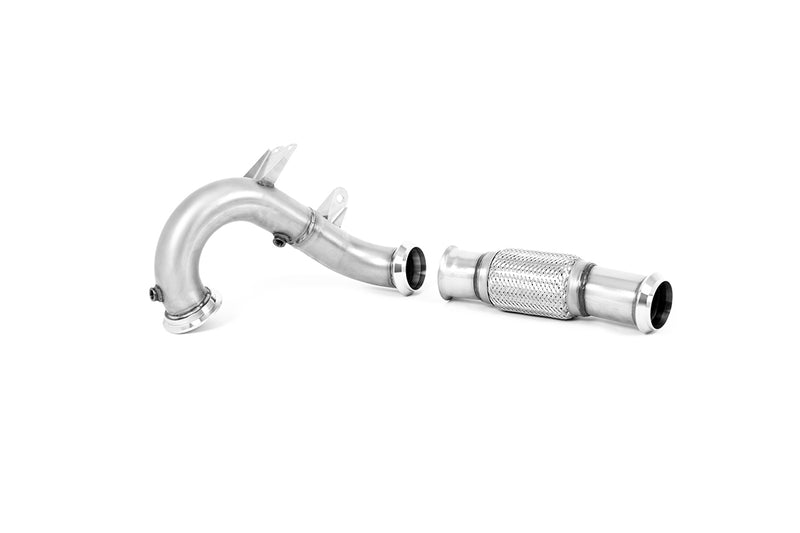 MILLTEK SPORT MERCEDES A-Class A45 & A45S AMG 2.0 Turbo (W177 Hatch Only) - Large-bore Downpipe & Decat
