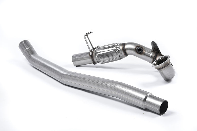 MILLTEK SPORT VW Golf MK7.5 GTi (Non Performance Pack Models & Non-GPF Equipped Models Only) - Large-bore Downpipe & De-cat