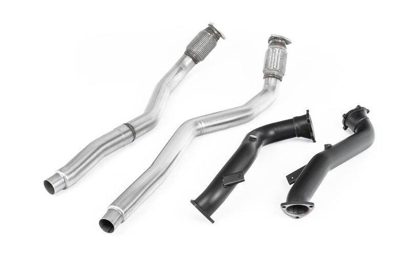 MILLTEK SPORT AUDI RS6 C7 4.0 TFSI Bi-Turbo Quattro Including Performance Edition - Large-bore Downpipe & Cat Bypass Pipes